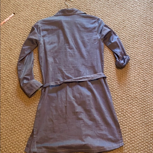 Tory Burch Chambray Shirt Dress Size 2 - Picture 4 of 5